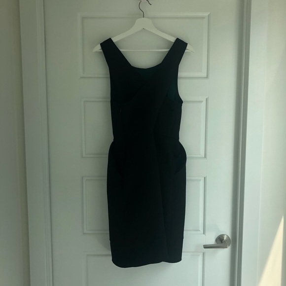 Anthropologie Maeve Geometric Black Cocktail Dress - Picture 3 of 4